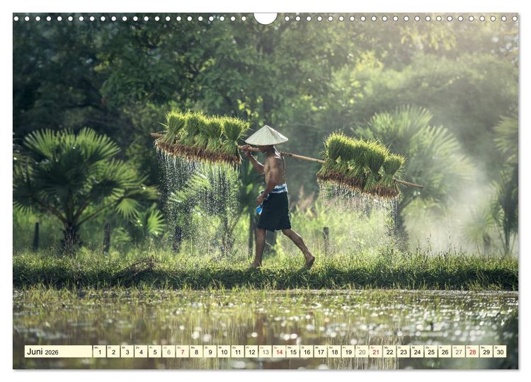 Produktbild: Magisches Asien. Menschen und Natur (Wandkalender 2026 DIN A3 quer), CALVENDO Monatskalender