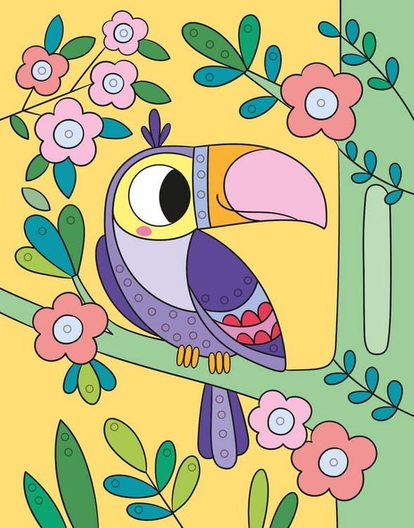 Produktbild: Mein Diamant-Stickerheft &ndash; Tiere