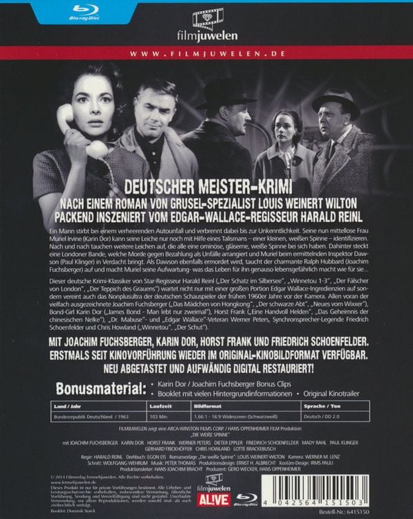 Produktbild: Die wei&szlig;e Spinne - Filmjuwelen