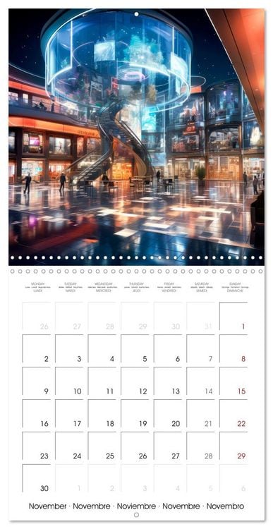Produktbild: METAVERSE Real thrill (Wall Calendar 2026 12 &times; 12 Inch) CALVENDO 12 Month Wall Calendar