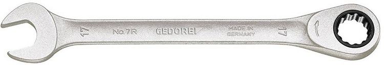 Produktbild: Maulringratschenschl&uuml;ssel 7 R SW 16mm L.212mm ger.GEDORE