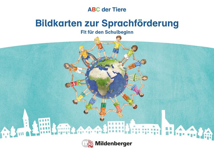 Produktbild: ABC der Tiere &ndash; Fit f&uuml;r den Schulbeginn &ndash; Bildkarten zur Sprachf&ouml;rderung
