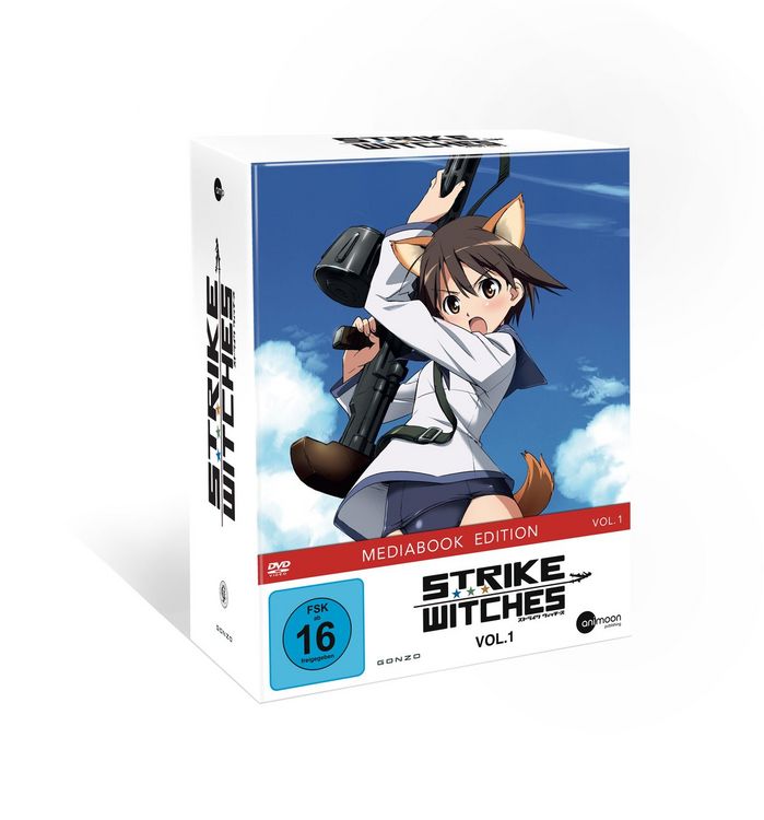 Produktbild: Strike Witches Vol. 1 - Limited Mediabook Edition (mit Sammelschuber und exklusiven Extras) (DVD)