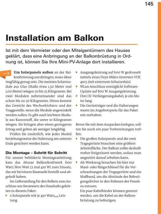 Produktbild: Balkonkraftwerke
