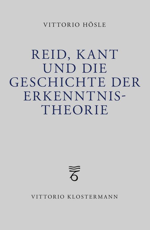 Produktbild: Reid, Kant und die Geschichte der Erkenntnistheorie
