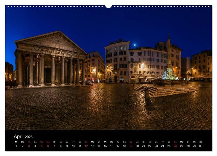 Produktbild: Rom - Impressionen aus der ewigen Stadt (Wandkalender 2026 DIN A2 quer), CALVENDO Monatskalender