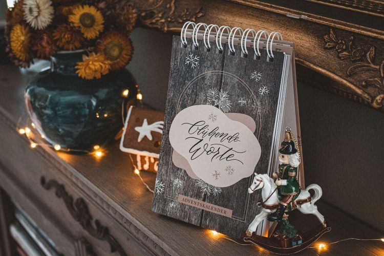 Produktbild: Bl&uuml;hende Worte - Adventskalender