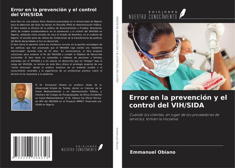 Produktbild: Error en la prevenci&oacute;n y el control del VIH/SIDA