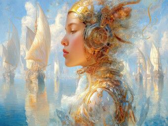 Produktbild: CALVENDO Puzzle Fantasiegeschichten | 1000 Teile Lege-Gr&ouml;&szlig;e 64x48cm Foto-Puzzle f&uuml;r gl&uuml;ckliche Stunden