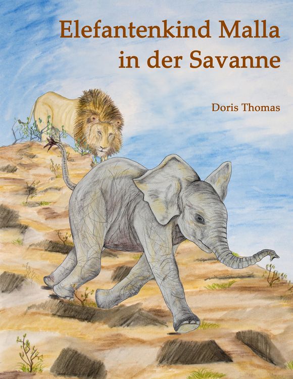 Produktbild: Elefantenkind Malla in der Savanne