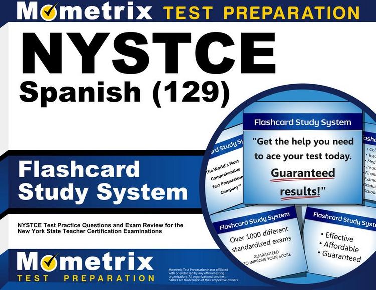 Produktbild: NYSTCE Spanish (129) Flashcard Study System