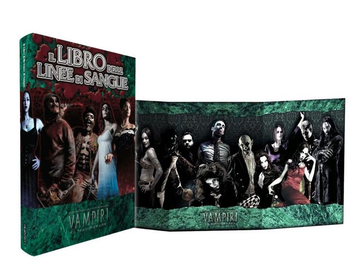Produktbild: Il libro delle linee di sangue. Vampiri La Masquerade 20&deg; Anniversario