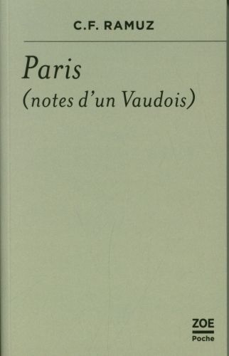 Produktbild: Paris, notes d'un Vaudois