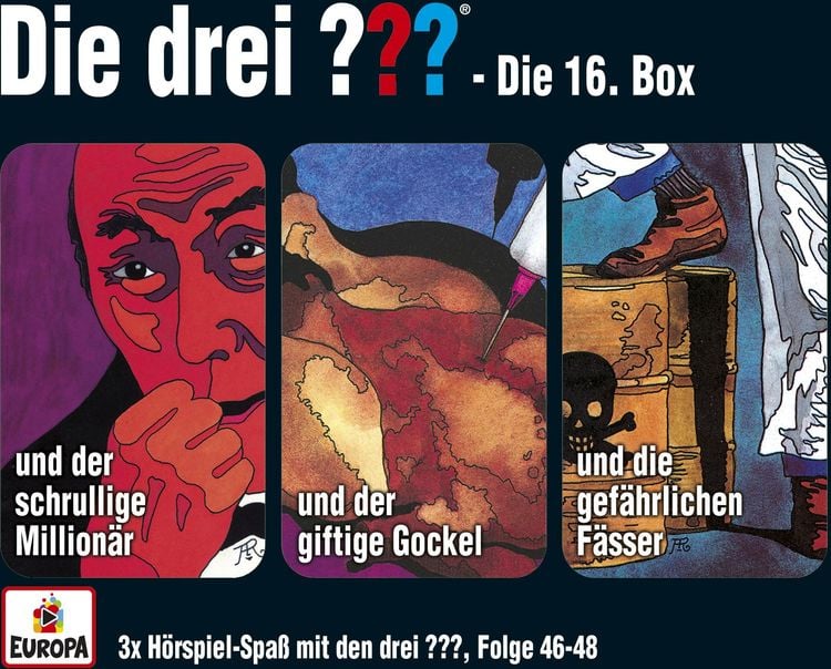 Bild vom Artikel Die drei ??? 16. Box (46-48) vom Autor Oliver Rohrbeck