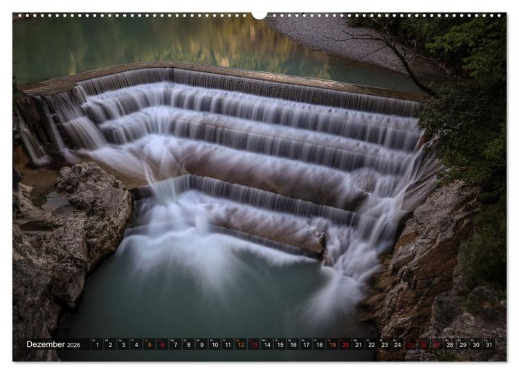 Produktbild: Naturparadies Allg&auml;u - Von Oberstdorf bis F&uuml;ssen (Wandkalender 2026 DIN A2 quer), CALVENDO Monatskalender