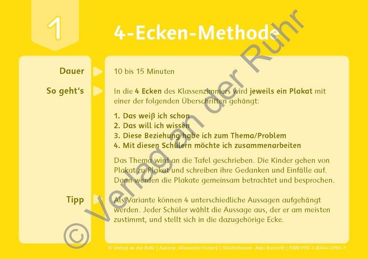 Produktbild: Die Methoden-Kartei