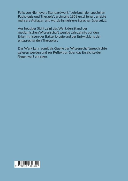 Produktbild: Lehrbuch der speciellen Pathologie und Therapie