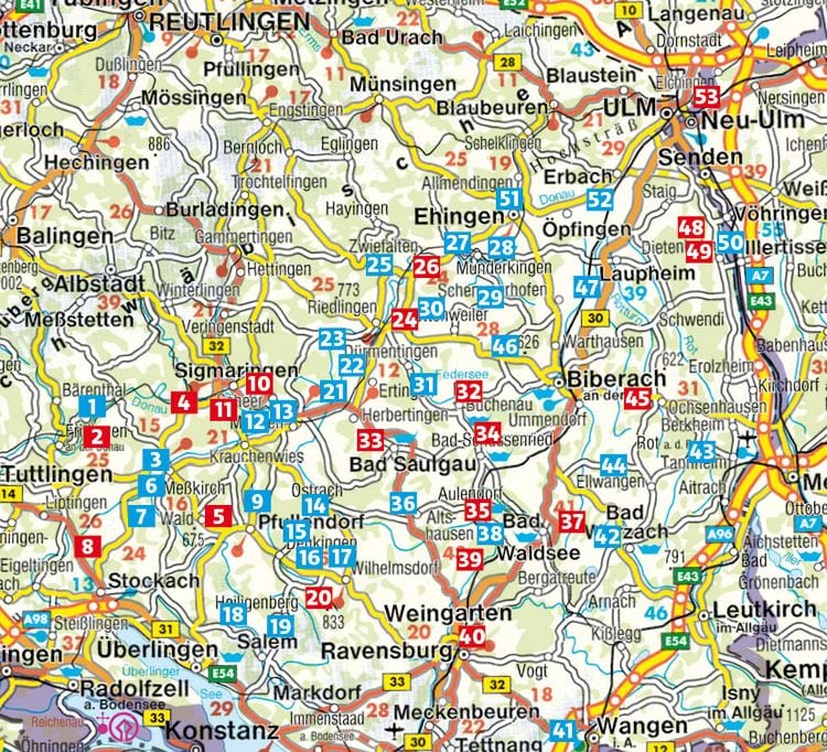 Produktbild: ROTHER Wanderf&uuml;hrer Oberschwaben