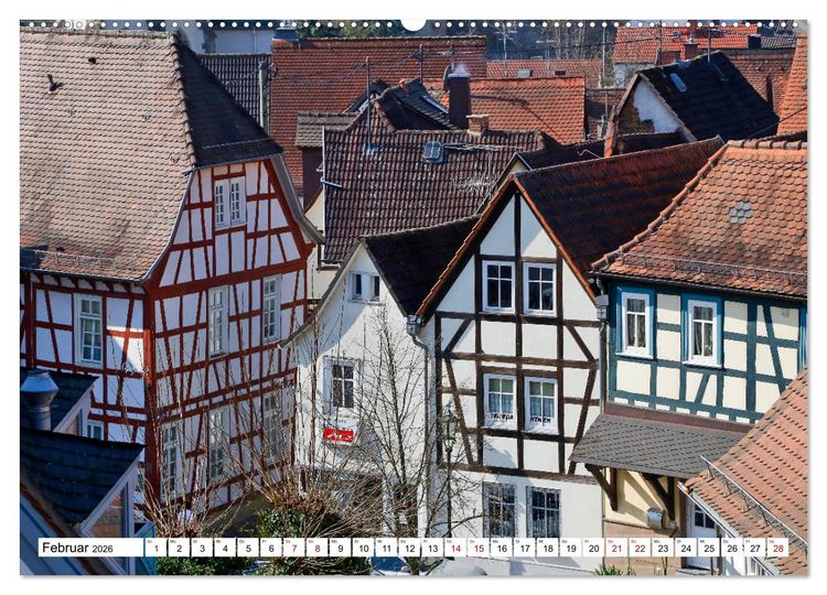 Produktbild: Sch&ouml;nes Eppstein vom Frankfurter Taxifahrer Petrus Bodenstaff (hochwertiger Premium Wandkalender 2026 DIN A2 quer), Kunstdruck in Hochglanz