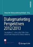 Produktbild: Dialogmarketing Perspektiven 2012/2013