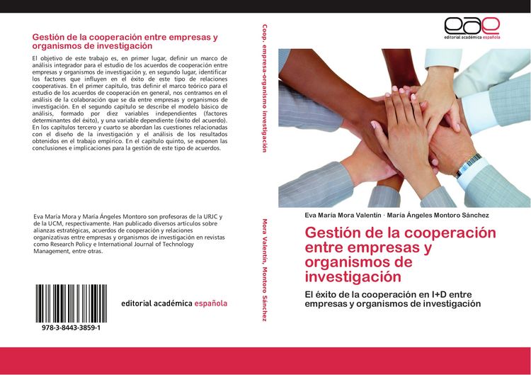 Produktbild: Gesti&oacute;n de la cooperaci&oacute;n entre empresas y organismos de investigaci&oacute;n