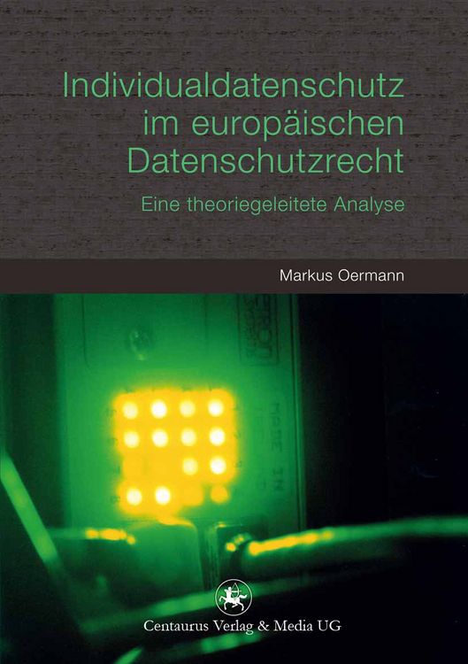 Produktbild: Individualdatenschutz im europ&auml;ischen Datenschutzrecht