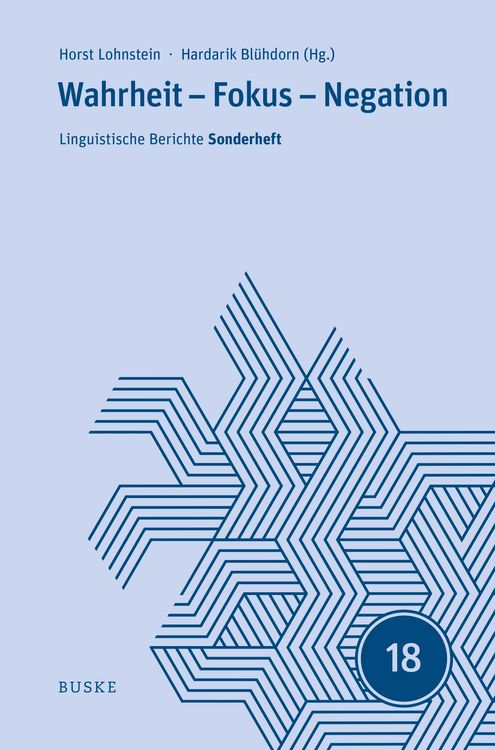 Produktbild: Wahrheit - Fokus - Negation