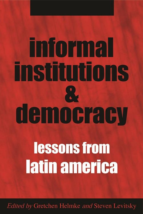 Produktbild: Informal Institutions and Democracy
