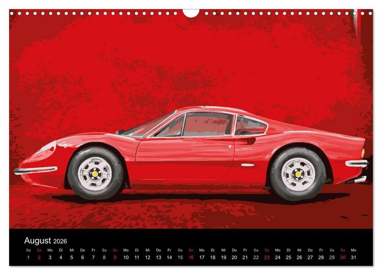 Produktbild: DIE GLORREICHEN ZW&Ouml;LF (Wandkalender 2026 DIN A3 quer), CALVENDO Monatskalender