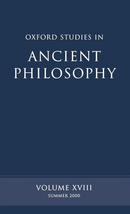 Produktbild: Oxford Studies in Ancient Philosophy