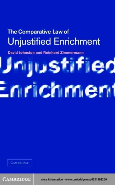 Produktbild: Unjustified Enrichment
