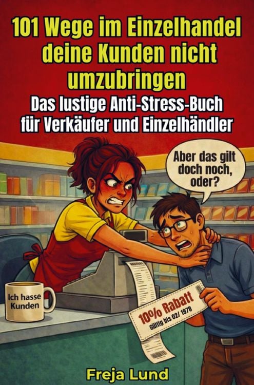 Produktbild: 101 Wege im Einzelhandel deine Kunden nicht umzubringen Das lustige Anti-Stress-Buch f&uuml;r Verk&auml;ufer und Einzelh&auml;ndler