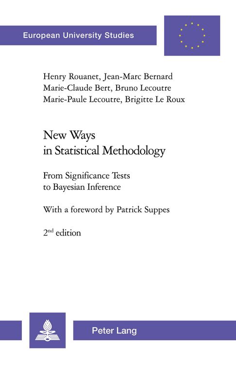 Produktbild: New Ways in Statistical Methodology