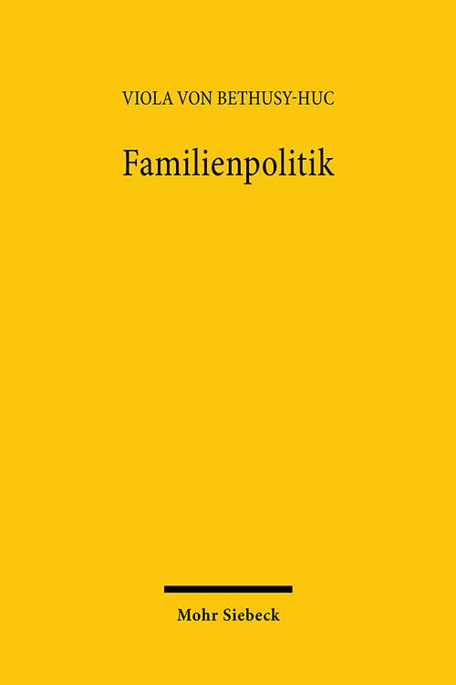 Produktbild: Familienpolitik