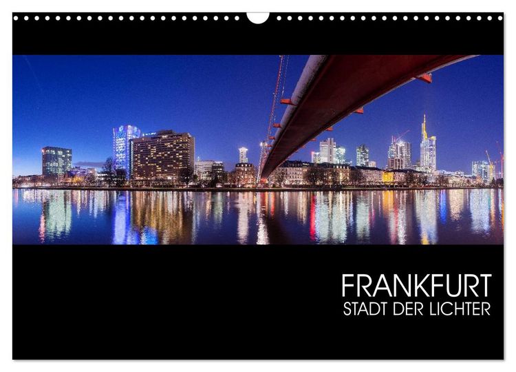 Produktbild: Frankfurt (Wandkalender 2026 DIN A3 quer), CALVENDO Monatskalender