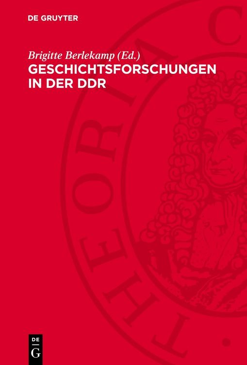 Produktbild: Geschichtsforschungen in der DDR