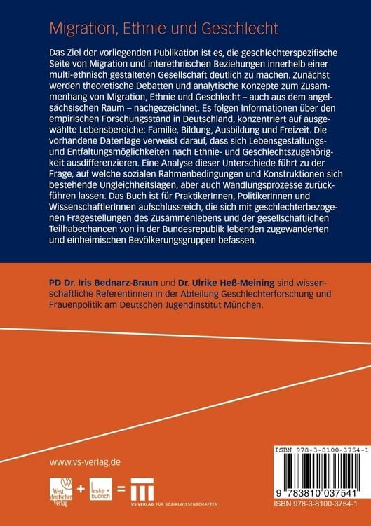 Produktbild: Migration, Ethnie und Geschlecht