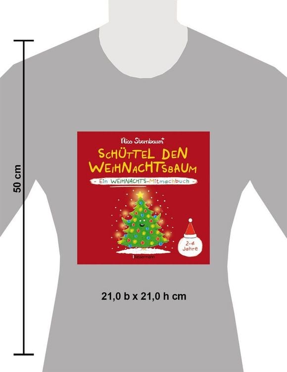 Produktbild: Sch&uuml;ttel den Weihnachtsbaum. Ein Weihnachts-Mitmachbuch zum Sch&uuml;tteln, Schaukeln, Pusten, Klopfen und sehen, was dann passiert. Von 2 bis 4 Jahren