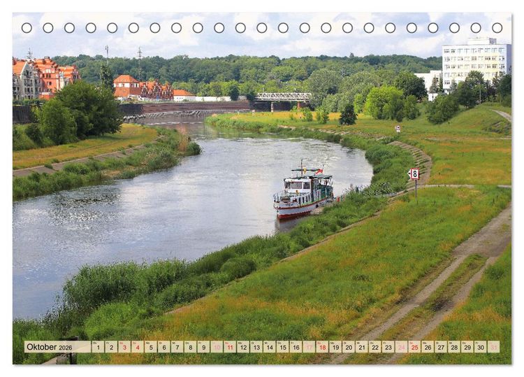 Produktbild: Posen - Traumhaftes Reiseziel in Polen (Tischkalender 2026 DIN A5 quer), CALVENDO Monatskalender