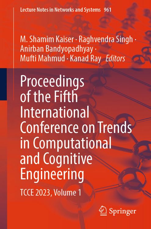 Produktbild: Proceedings of the Fifth International Conference on Trends in Computational and Cognitive Engineering