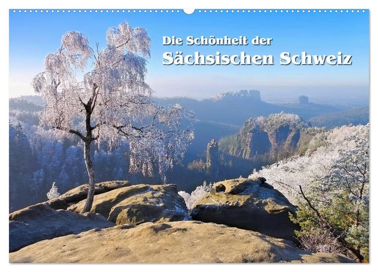 Produktbild: Die Sch&ouml;nheit der S&auml;chsischen Schweiz (Wandkalender 2026 DIN A2 quer), CALVENDO Monatskalender