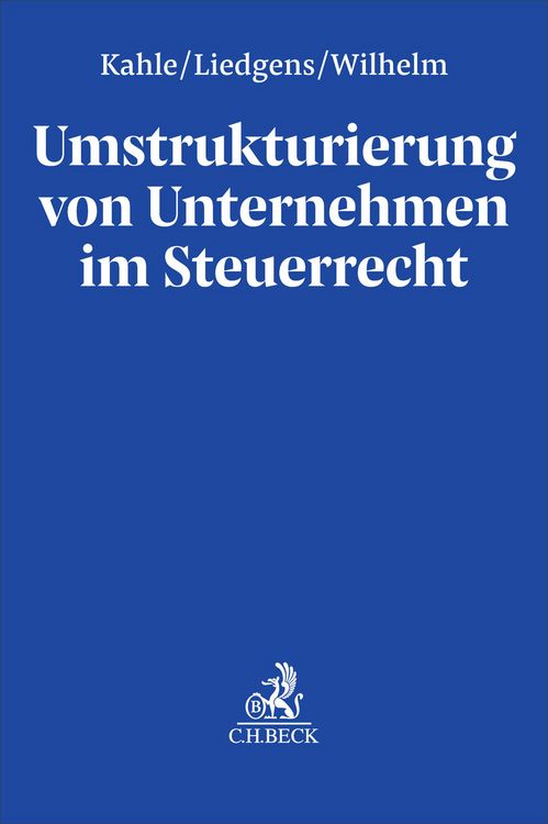 Produktbild: Umstrukturierung von Unternehmen im Steuerrecht