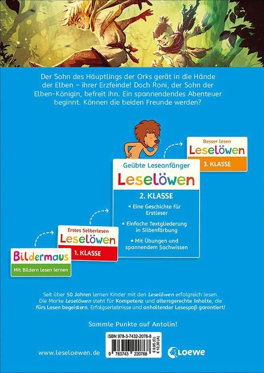 Produktbild: Lesel&ouml;wen 2. Klasse - Gefahr im Schattenwald