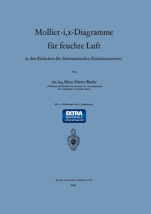 Produktbild: Mollier-i, x-Diagramme f&uuml;r feuchte Luft