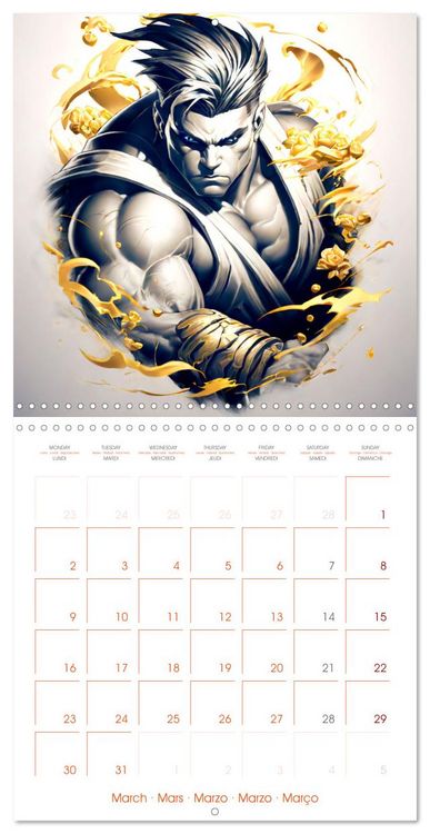 Produktbild: Streetfighters (Wall Calendar 2026 12 &times; 12 Inch) CALVENDO 12 Month Wall Calendar