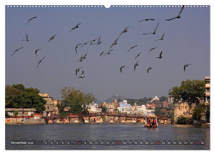 Produktbild: Zauberhaftes Indien (Wandkalender 2026 DIN A2 quer), CALVENDO Monatskalender
