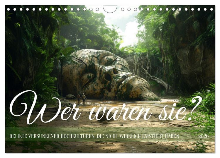 Produktbild: Wer waren sie? (Wandkalender 2026 DIN A4 quer), CALVENDO Monatskalender
