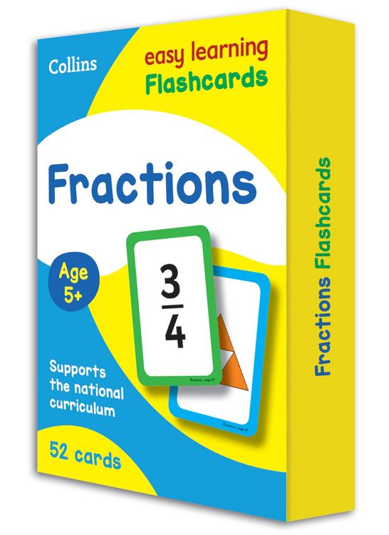 Produktbild: Collins Easy Learning Ks1 - Fractions Flashcards