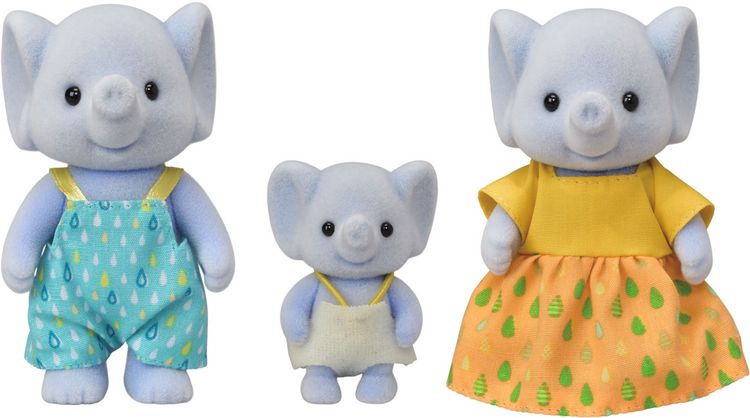 Produktbild: Sylvanian Families 5376 - Elefanten Familie