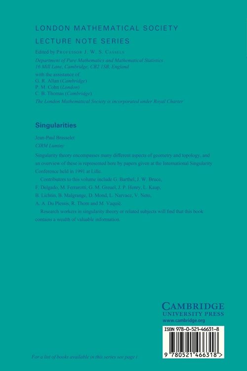 Produktbild: Singularities